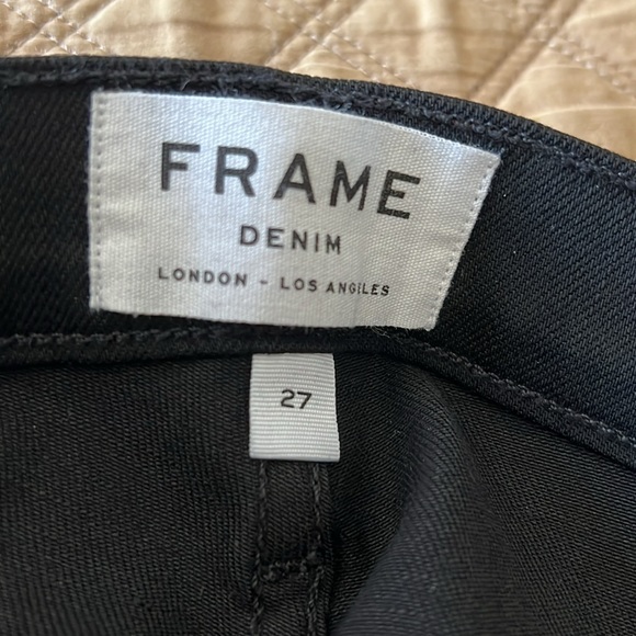 Ali High Rise Skinny in Herring by Frame - Picture 5 of 12